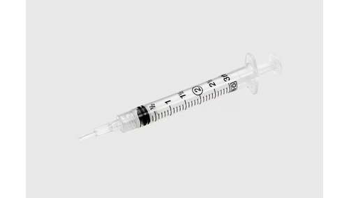 Syringe with BD Interlink™ blunt plastic cannula (syringe cannula), syringes, syringes and needles, blunt plastic cannula