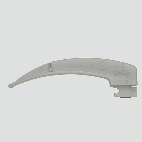 The Heine XP Disposable Laryngoscope Blades Mac features the Heine Classic+® blade shape of the world's best-selling integral Fiber Optic blade. With proper use the disposable XP blade avoids cross-infection from one patient to the next.