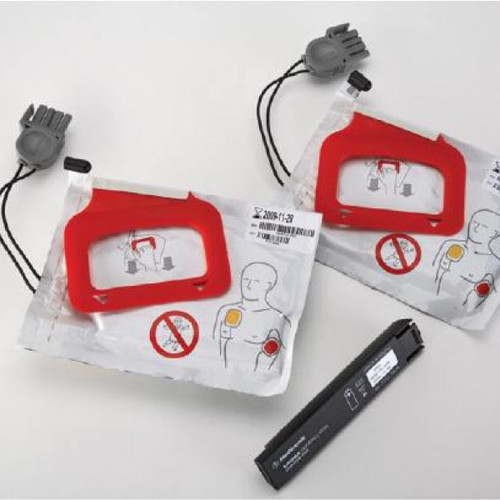 LifePak CR Plus/Express Charge-Pak With 2 Sets Electrode Pads 11403-000001