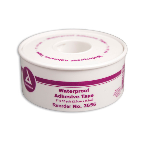 Waterproof Adhesive Tape, 1" x 10yds, 72/Cs