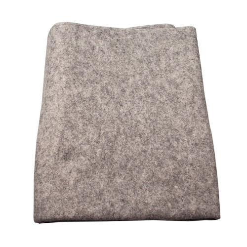 Disposable Grey Blanket - 100% Polyester, 60"x80", 24/cs