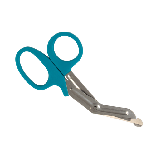 Bandage Shears, 7.5" Teal, 50/bx, bandage shears and scissors, medical supplies Canada for Orthopedics and ems supplies