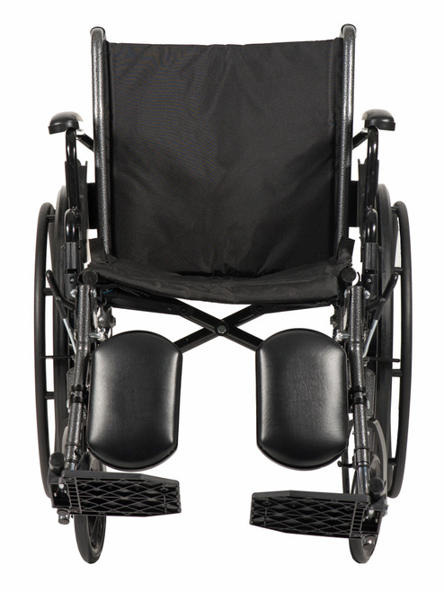 DynaRide S 3 Lite Wheelchair 20"x16"-18 Flip Desk Arm ELR, Silver Vein, 1pc/cs, DME's online at emrn medical supplies store for wheelchairs and walking aides
