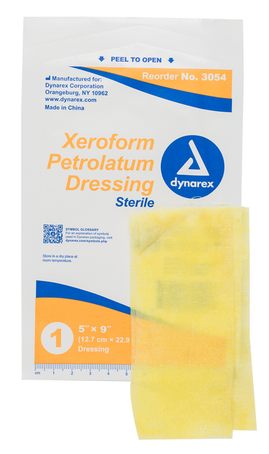 Xeroform Gauze Dressing, 5" x 9", 4/50/cs, medical supplies and ems equipment online Canada, gauze dressings and sponges