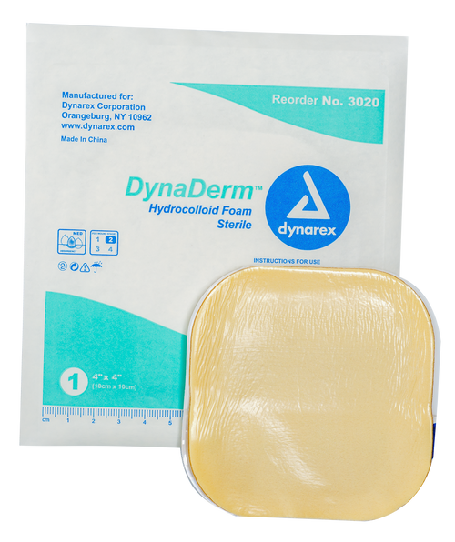 Hydrocolloid Dressings provide a sterile, moist, insulated healing environment. They are used on uninfected, partial or full thickness wounds with low amounts of exudate.



The DynaDerm Hydrocolloid Dressing provides a sterile, moist, insulated healing environment that remains permeable to moisture, vapor and oxygen to accelerate the healing process. Used for uninfected chronic and acute wounds, hydrocolloid’s may be left on for several days depending on the amount of exudate and the condition of the wound. The longevity of the dressing makes it an ideal economic treatment option for the right wounds.