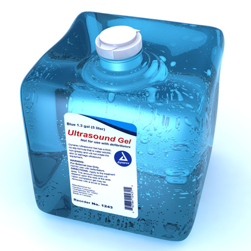 Ultrasound Gel 1.3 gal (5 liters) Blue