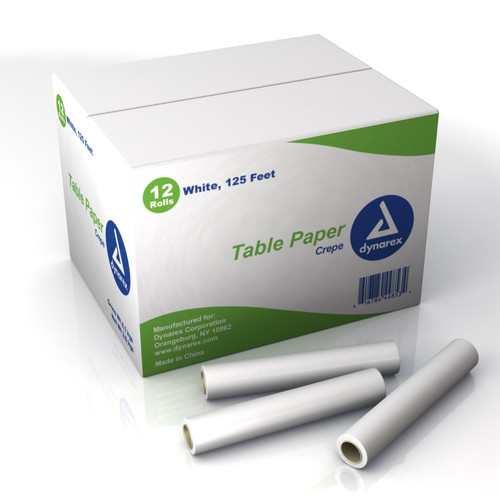 Table Paper Crepe, 18" x 125', 12/cs