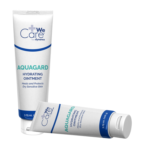 WeCare™ AquaGard Hydrating Ointment is specially formulated to create an environment that protects and helps heal dry, sensative skin. This multi-purpose oinment can be used to temporarily relieve dry, chapped or cracked skin and lips, as well as, soothes and protects minor cuts, scrapes and burns.