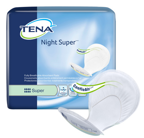 TENA® Night Super Maximum Absorbency Pads