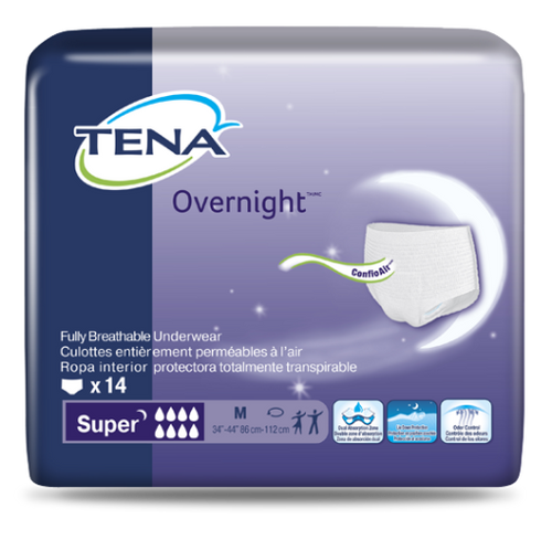 TENA® Overnight Super Protective Underwear - Medium TEN72235SCA