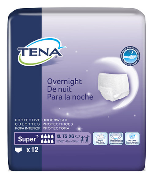 TENA® Overnight Super Protective Underwear - X-Large TEN72427