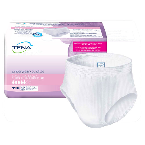 TENA® Super Plus Heavy Underwear -S/M
