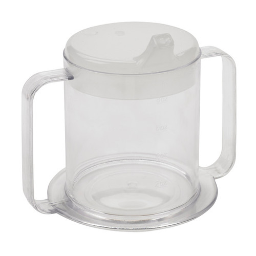 Clear 2-Handle Cup, living aid cup and accessories, medical supplies canada