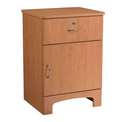 Oslo 1 Drawer Bedside Cabinet, hospital and medical facilities bedside cabinet, medical supplies canada and medical equipment