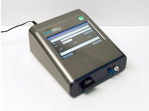 Accufit 9000 fit tests most N95s and all full and half-mask respirators Standalone or PC-based operation 3.5 minute testing time Ability to store and download test results Proven CNC fit testing technology