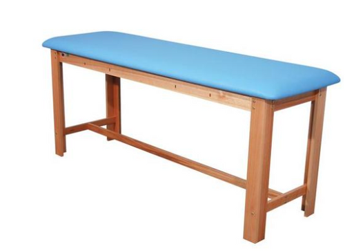 The 3B Classic Wood Treatment Table offers the timeless look of hardwood combined with quality construction combines style and stability. Sturdy H-brace construction and eucalyptus hardwood. Comfort is provided with the 2 inch thick vinyl covered top. Ships flat packed to save you money and includes 3-year manufacturers warranty. Weight Capacity: 300lb.