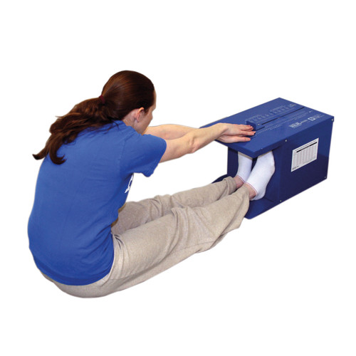 The Baseline Body Flexibility Test is used to perform sit and reach test.
It comes with scales printed in inches and centimeters.
Sturdy construction, built-in foot plate and a maximum stretch indicator.