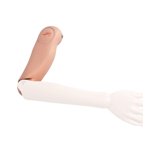 Replacement upper right arm for patient care training manikin