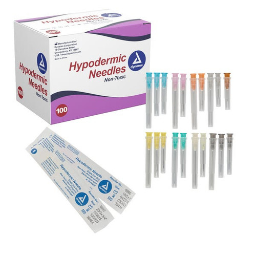 Hypodermic Needle 22G, 1 1/2" needle
