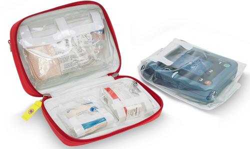 The XTRA FILL™ PRO X provides additional storage while securely attaching to any TS2 Ready™ system and is protected by the TUFF-SHELL™ exterior with infection control. One large and two small clear pockets offer a variety of storage options, including AED's. Add this module to any MERET TS2 Ready™ product, simply use it individually as a shoulder bag, or use the backside velcro webbing straps to attach it to any MOLLE compatible gear.  Optional shoulder strap is sold separately.