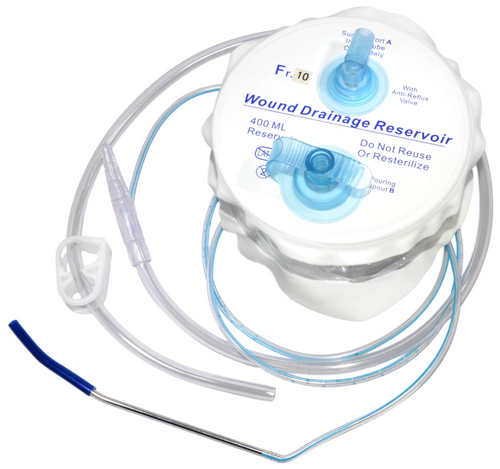 Wound Drainage Suction Reservoir Teach students how to monitor and empty a hemovac. EMRn medical supplies online Canada