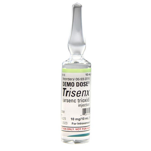 Demo Dose® Arsenc Trioxid (Trisenx) 10ml ampule (For Training Purposes Only), Teach the proper injection of this drug, which is used to treat acute promyelocytic leukemia-APL.