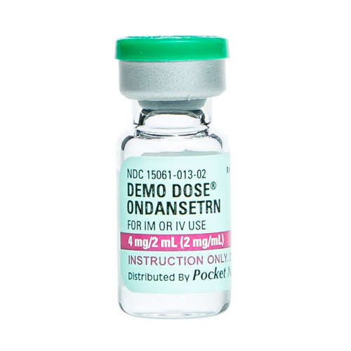 Demo Dose® Ondansetrn Zofrn (For Training Purposes Only), Therapeutic Class: Antiemetic Volume: 2 mL Strength: 2 mg/mL