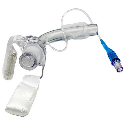 The Pocket Nurse® Simulated Cuffed Tracheostomy Tube provides the convenience of teaching trach insertion and care skills in your simulation lab. From bypassing upper airway obstructions to long-term ventilation treatments, teach your students how to manage tracheal and bronchial secretions using suctioning and proper trach care.