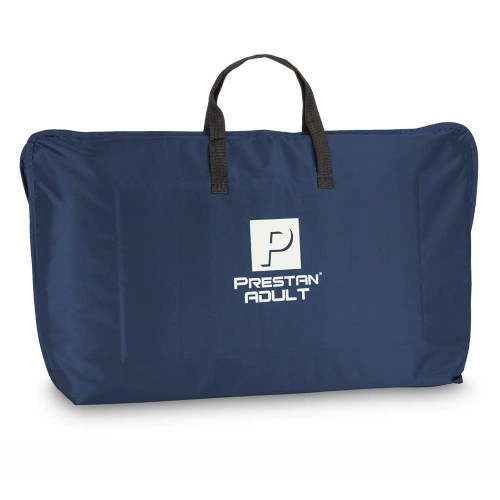 Blue Carry Bag for Single Adult Manikin by PRESTAN Products. Dimensions: 12"W x 12"H x 6"D. Kneeling Pad not included.  Alternate Part Number(s): 10322, 10471, 11393