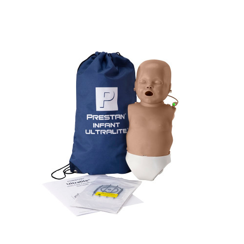 PRESTAN Infant Ultralite® Manikin - Single Manikin.

The PRESTAN Infant Ultralite® Manikin is their most portable manikin. It is easy to transport and ship, and it is very simple to set up, use, and clean.