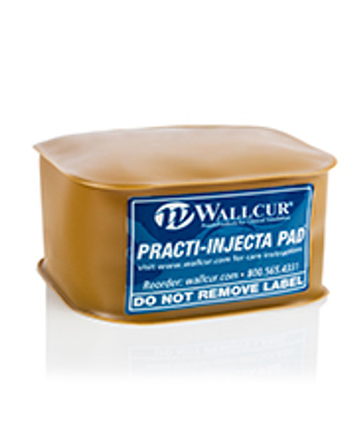 Teach a variety of injection techniques using just one innovative simulation aid. Wallcur’s Practi-Mini Injecta Pad™ is a more compact (smaller and lighter weight) version of the original Practi-Injecta Pad®.