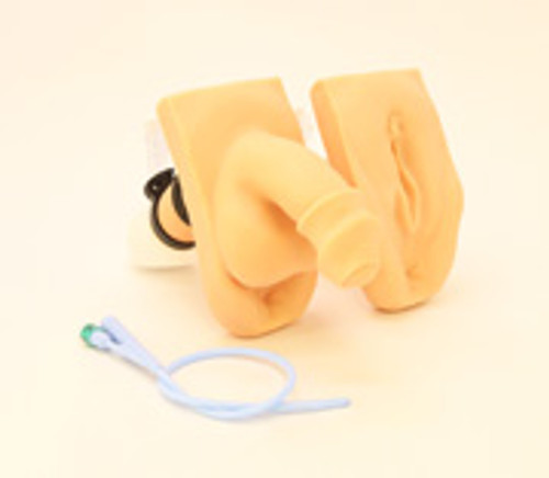 "Cathi & Willi" in one convenient kit. This combination kit is one of Remedy's most popular sellers and offers an excellent value for the purchase of both catheterization trainers. Both of these trainers are specifically designed to fit Remedy's reconfigured Cath Stand and will fit most Laerdal Manikins.