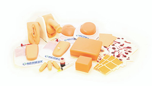 Introducing Remedy Simulation Group’s “Nursing 101 Kit.” This comprehensive training kit was designed in conjunction with the current curriculums offered through Nursing Schools, Universities, Vocational and Technical Institutions. Remedy took each of their highly successful trainers and put them together in a complete package for your convenience. I