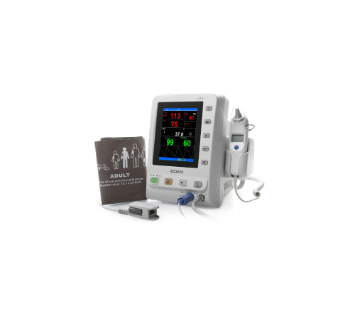 user-friendly. sleek. the M3 serves as a vital spot check and a continuous vital signs monitor providing a comprehensive solution for medical professionals.