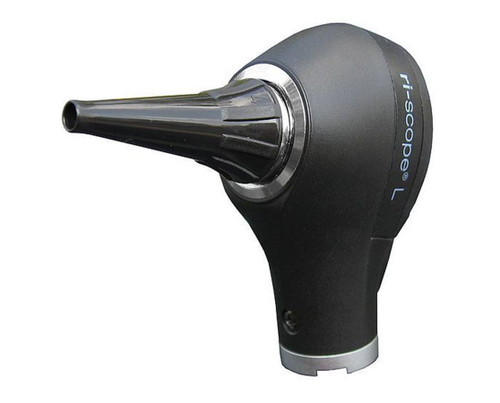 These are the Ri-scope® L Otoscope Heads which are designed for the Ri-former® Diagnostic Wall System. They come with an anti-theft feature. They are made in Germany and come with a 3 year warranty when purchased as part of the Ri-former® Diagnostic System.