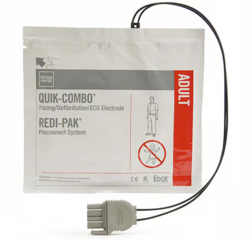 Electrode QUIK-COMBO w/ REDI-PAK preconnect