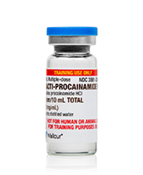 Practi-Procainamide (1 g/10 mL Vial). Distilled Water. Qty: 30. 327PC