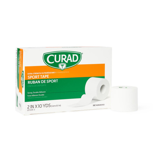 CURAD Ortho-Porous Sports Adhesive Tape, 2" x 10 yd.