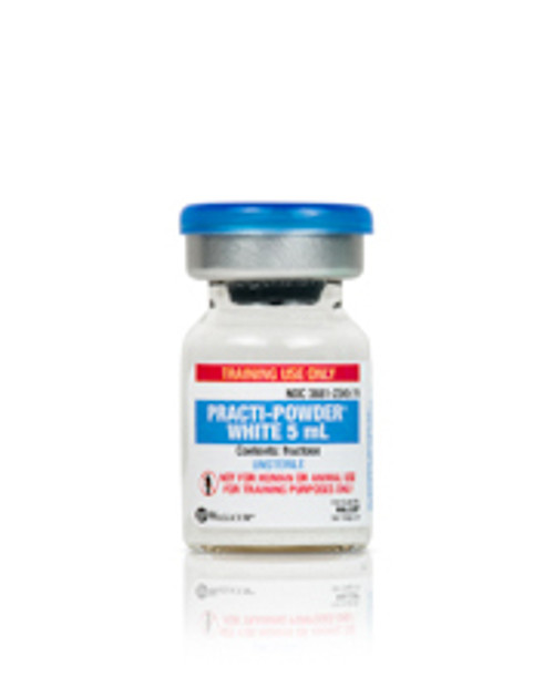 Practi-Powder White. 5 mL Vial. Unsterile Fructose. Qty: 40. 