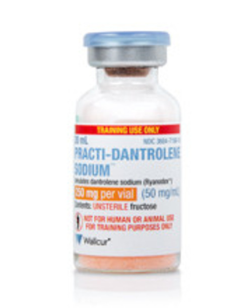 Practi-Dantrolene Sodium (Ryanodex®). (250 mg/20 mL Powder Vial). Unsterile Fructose. Qty: 30.
