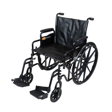 DynaRide S2 20x18" Wheelchair, desk armrest, footrest