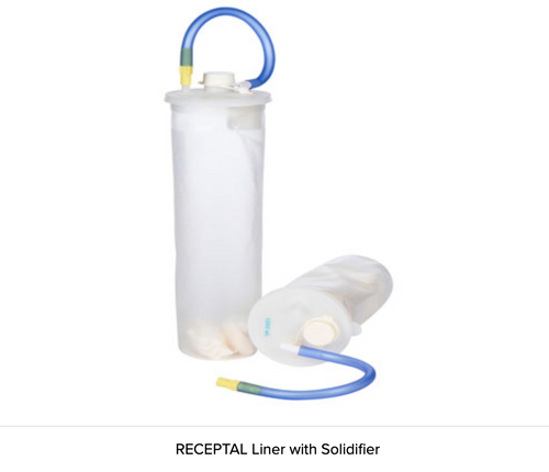 RECEPTAL Liners With Solidifier