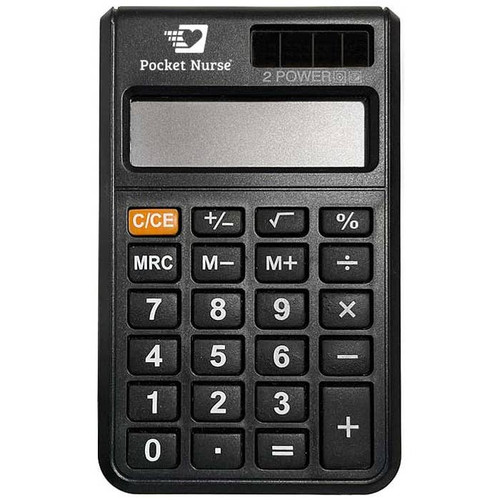 Pocket Nurse® 8-Digit Calculator 01-77-9525