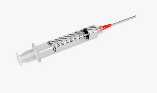 10 mL BD Luer-Lok ™ Syringe with attached BD ™ Blunt Fill needle 18 G x 1-1/2 in.