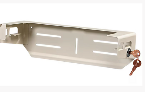 BD® Sharps Container Locking Wall Bracket, 2/3 gal, patient room, light beige