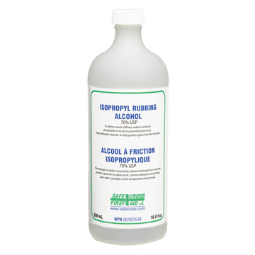 Alcohol Isopropyl Rubbing, 70%, 500 mL EM270