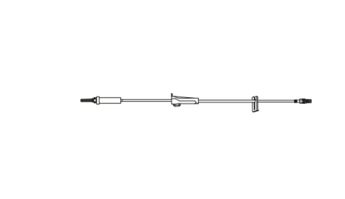 Carefull Products Administration Sets - Administration Set, Male Luer with Spin Lock, 10 Drop, 84" - MA3131