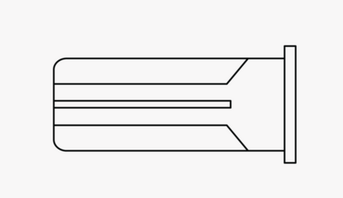 Female cap. Not made with DEHP 70200