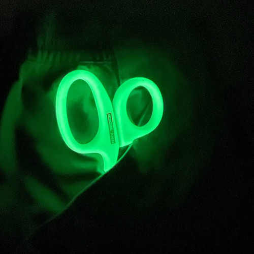 Glow-In-The-Dark Handled Shears, 7.5" With Clip 50-0672