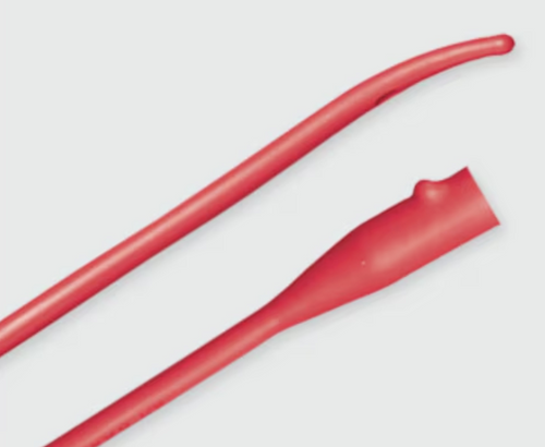 Red Rubber Intermittent Catheters